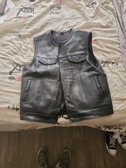 Leather Riding Vest