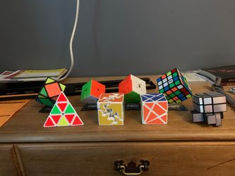 8 Rubik’s cubes