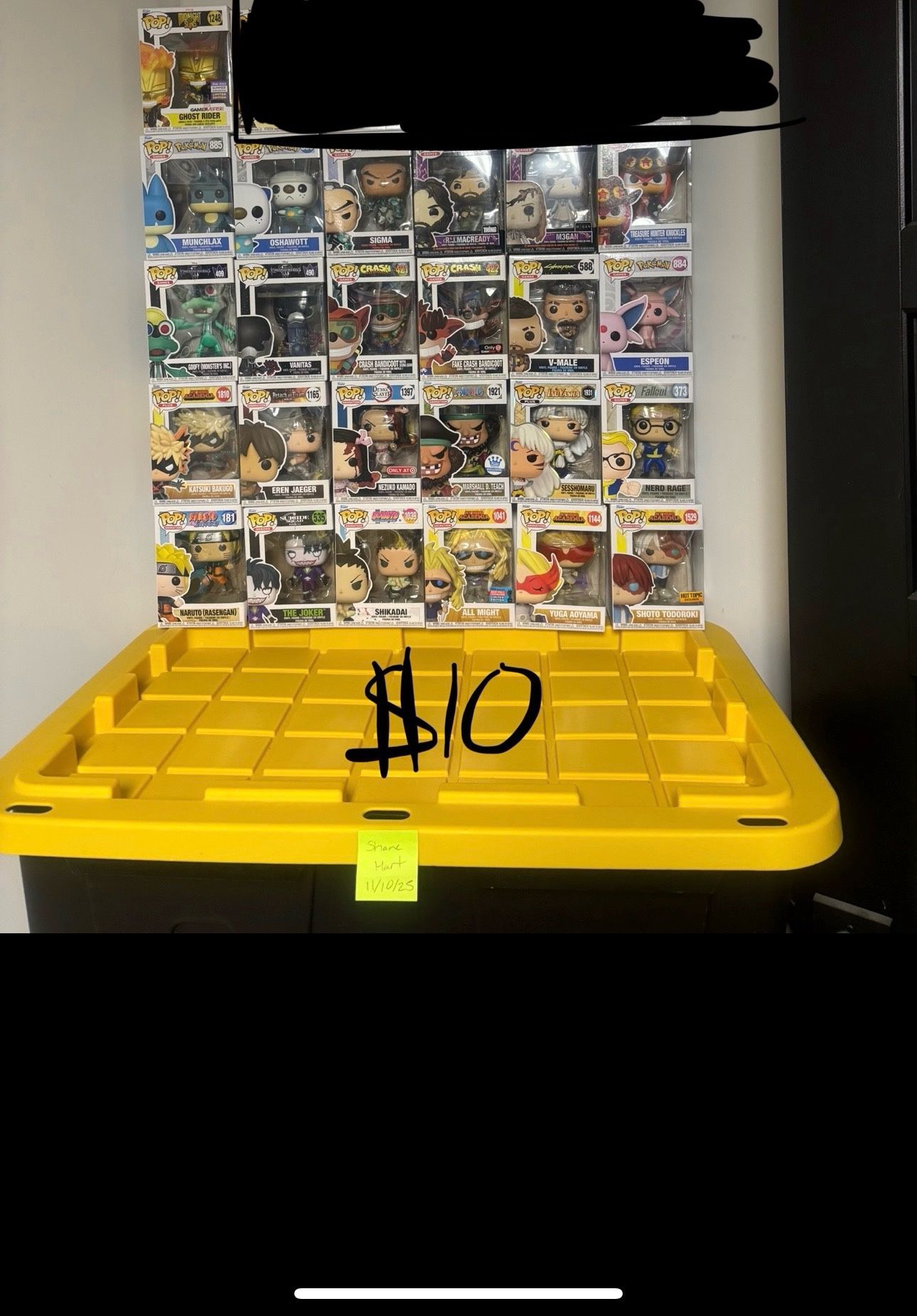 $10 Funko Pops