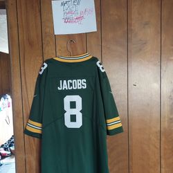 Surprise Sticker With Xl Packers Jacobs Jersey
