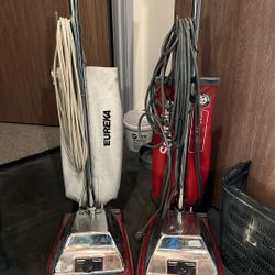 Sanitaire And Eureka Industrial Vacuums