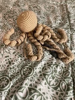 Crochet acrylic jellyfish