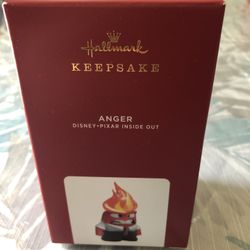 Hallmark Disney Pixar Inside Out, Anger Christmas Ornament - 2020, NEW In Box