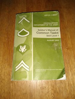 Soldiers Manual of Common Task 2003