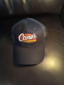 Canes chicken finger hat snap back mesh trucker style