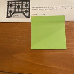 Kitchen Aide Stove Top