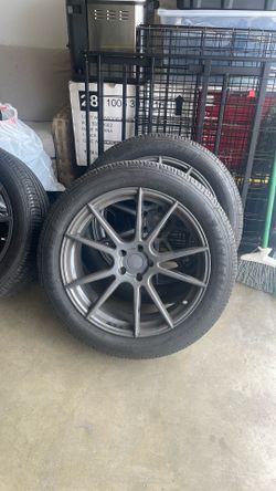 Wheels with tires (sold as a set of 4)