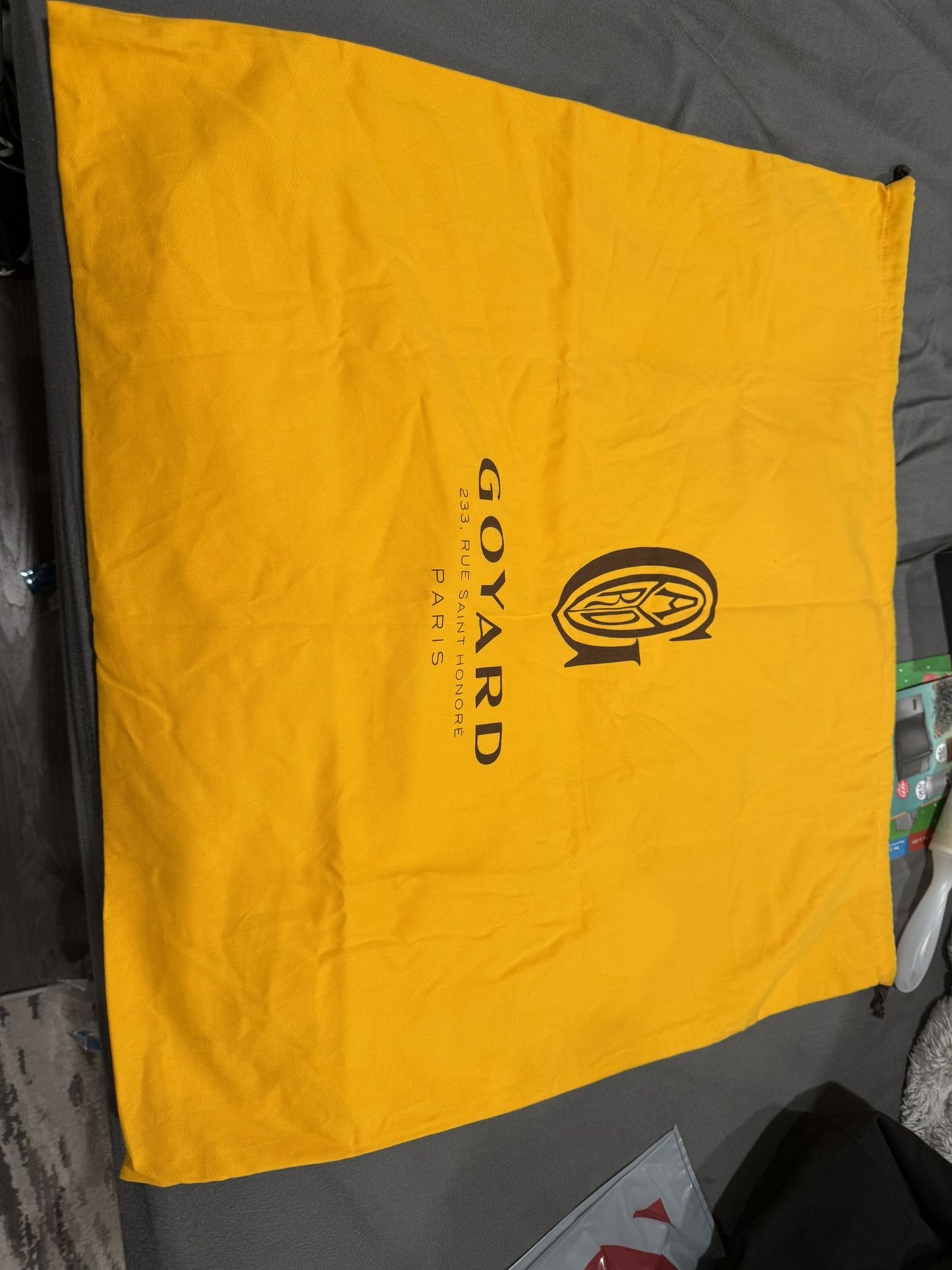 Large Goyard Dust Bag