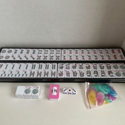Mahjong Game Set With Carrying Bag