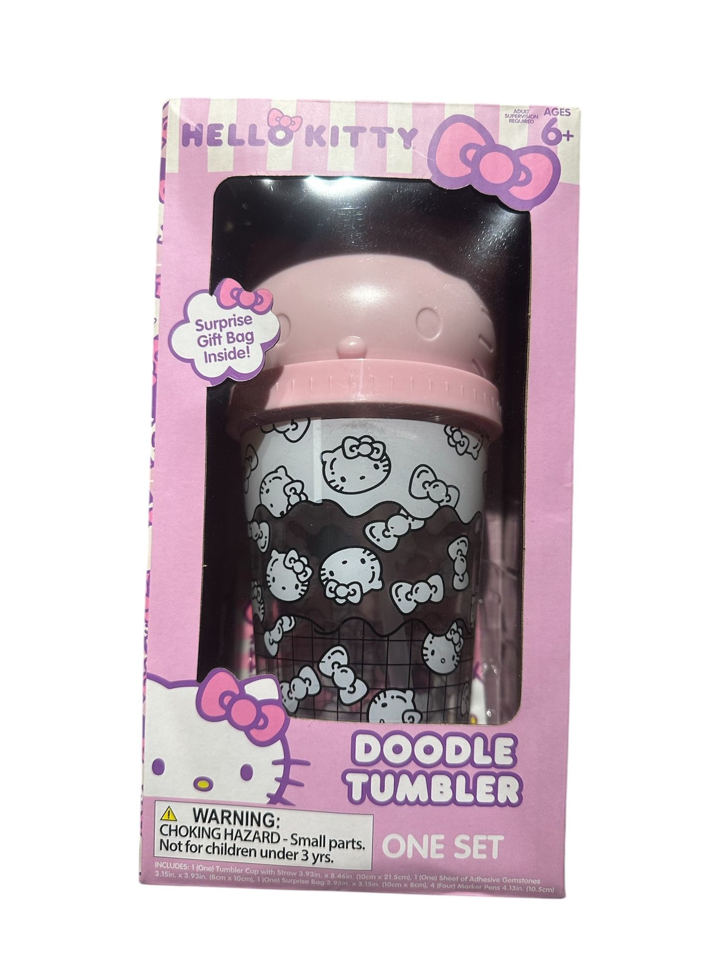 Hello kitty Doodle Tumbler