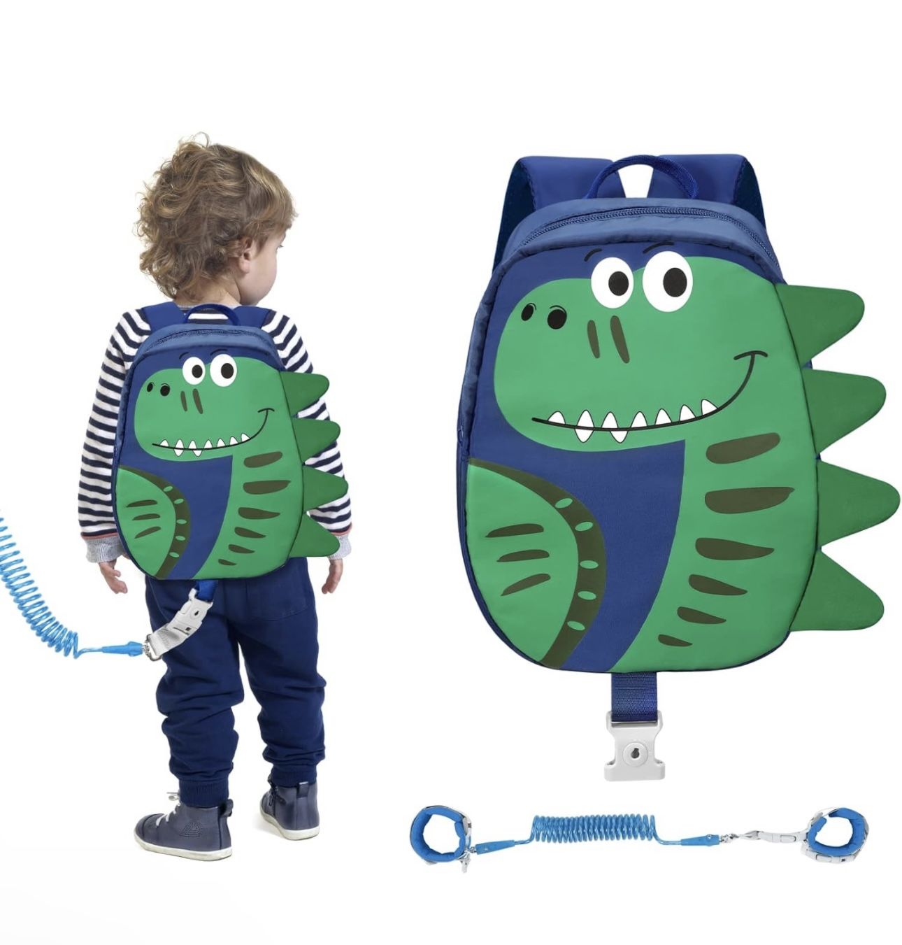 Toddler Safety Strap Backpack and Wristlink