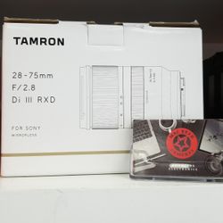 Tamron 28-75mm Lens for Sony Mirrorless 