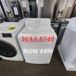 7.3 Cu. Ft. Vented Electric Dryer In White With Sensor Dry