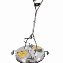 APPROVED VENDOR Surface Cleaner: Rotary Surface Cleaner, Floors, Threaded, 30 in Cleaning Path, Male Item 822LVO Mfr. Model AR-ROTARY30SS