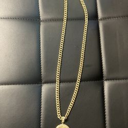 10k Gold Chain And Charm