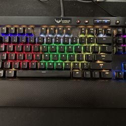 Corsair K65 RGB Gaming Keyboard Cherry MX Red Switch