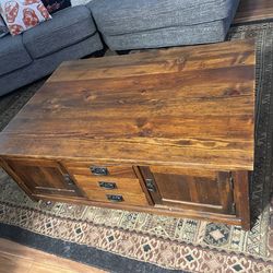 Rustic Coffee Table - Sturdy