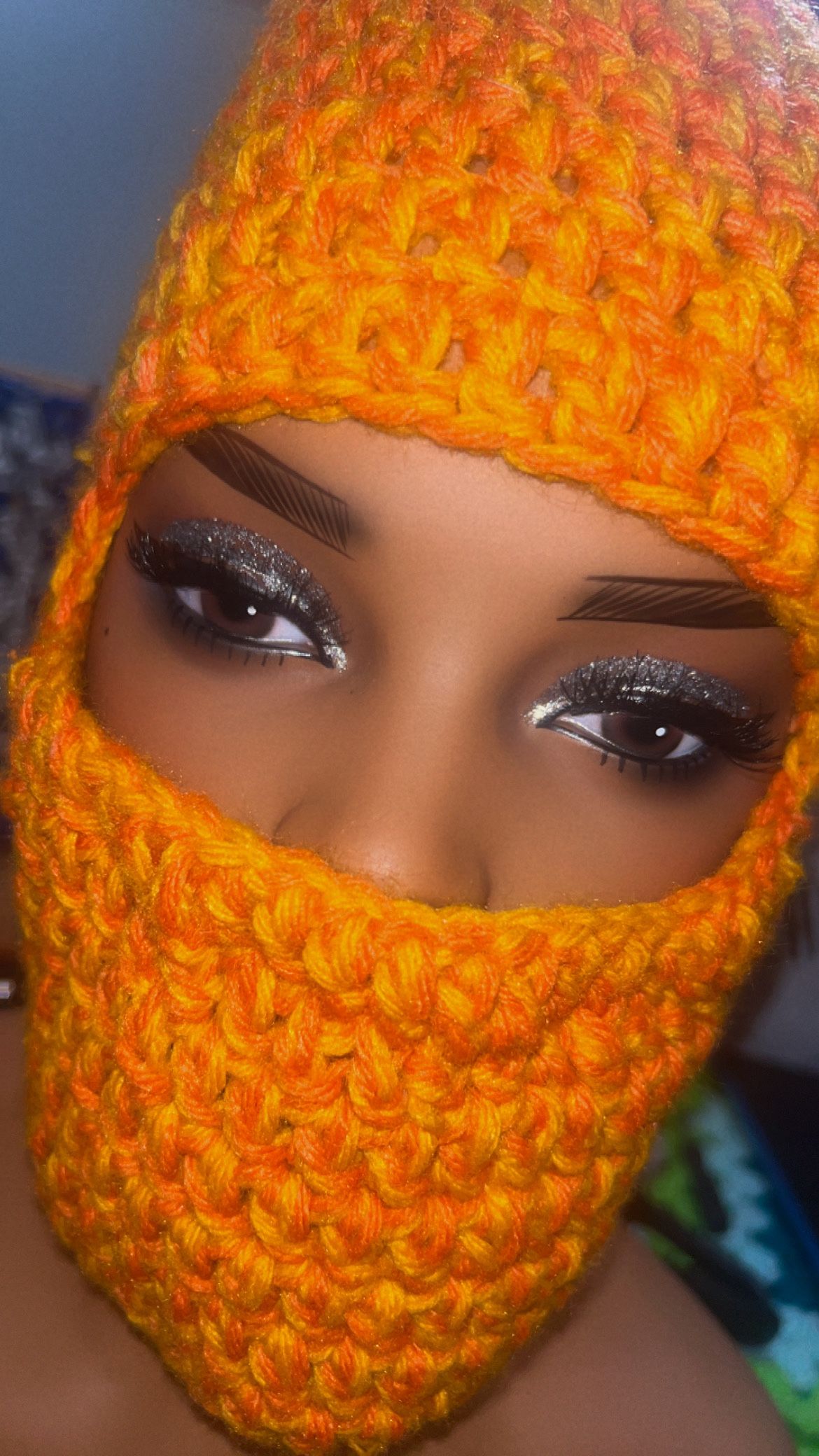 Crochet Custom Ski Mask