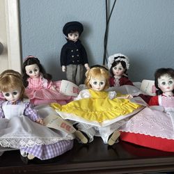 Madame Alexander Little Women Complete Set - Circa 1978