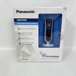 Panasonic Homehawk Indoor 1080p HD Smart Home Monitoring Camera With 16GB Micro