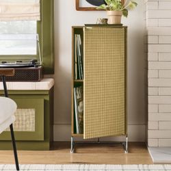 Wood Cabinet With Storage (NEW)