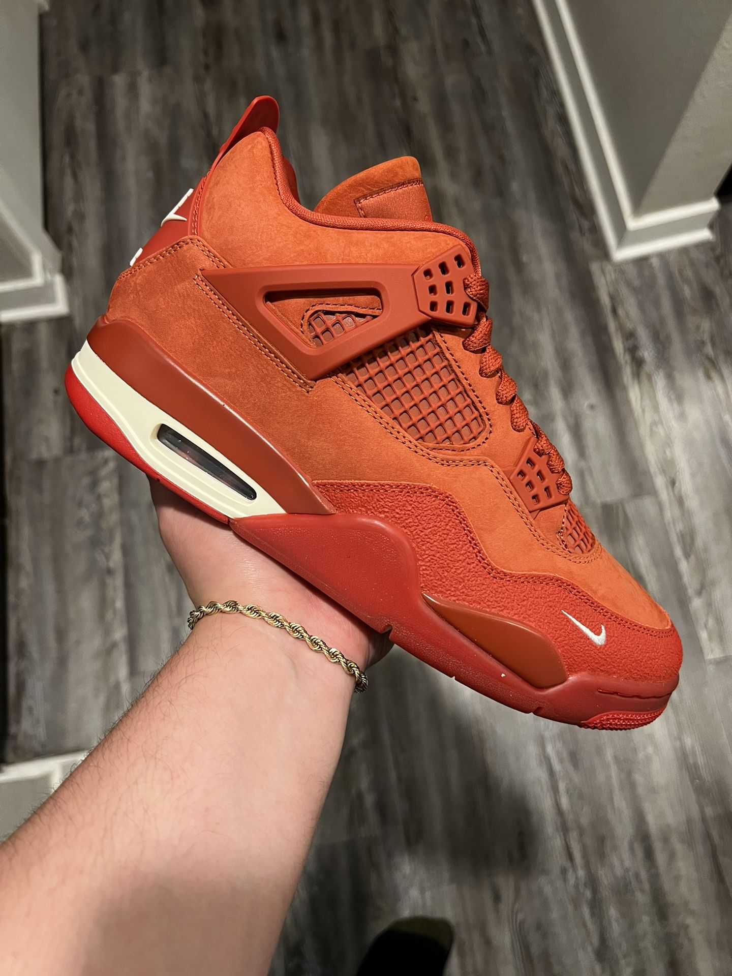 Jordan 4 Nigel Sylvester “Brick By Brick” Size 9.5