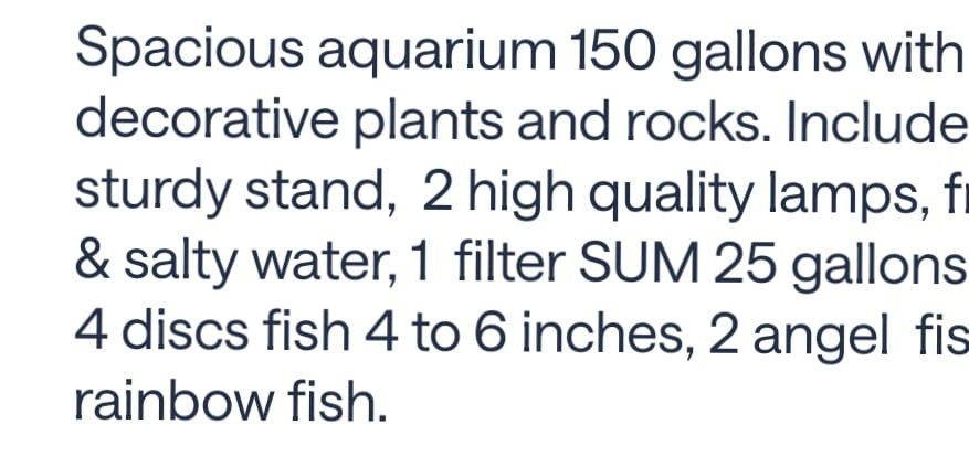 Fish Tank... Pet carriers & Houses