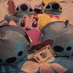 Stitch plushies