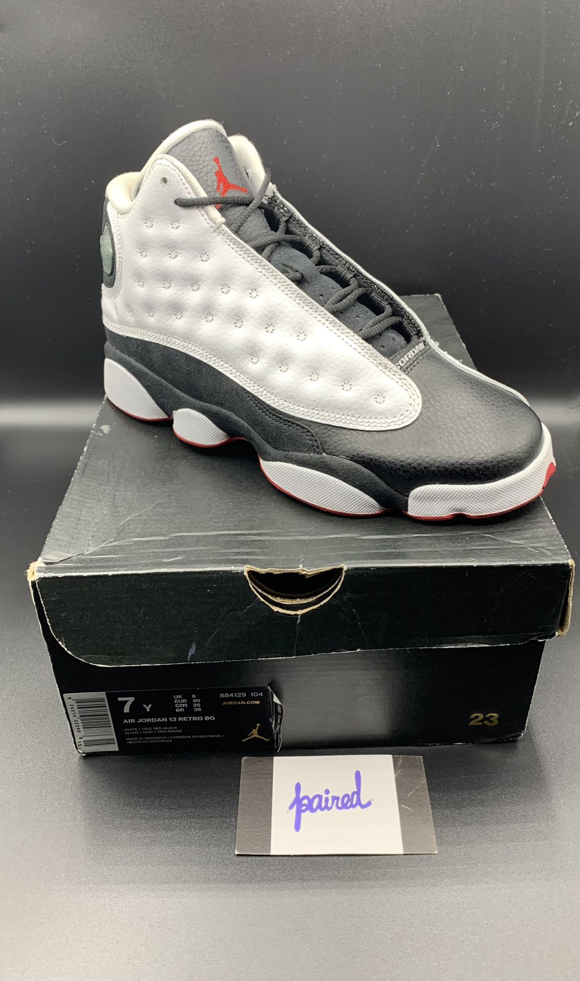 Jordan 13 Retro “He Got Game 2018” GS (7Y)