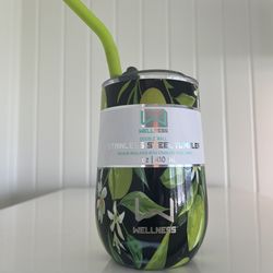 Lemon 🍋 Floral Stainless Steel Tumbler