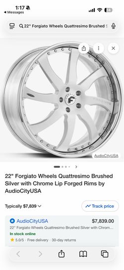 22’ Forgiato wheels