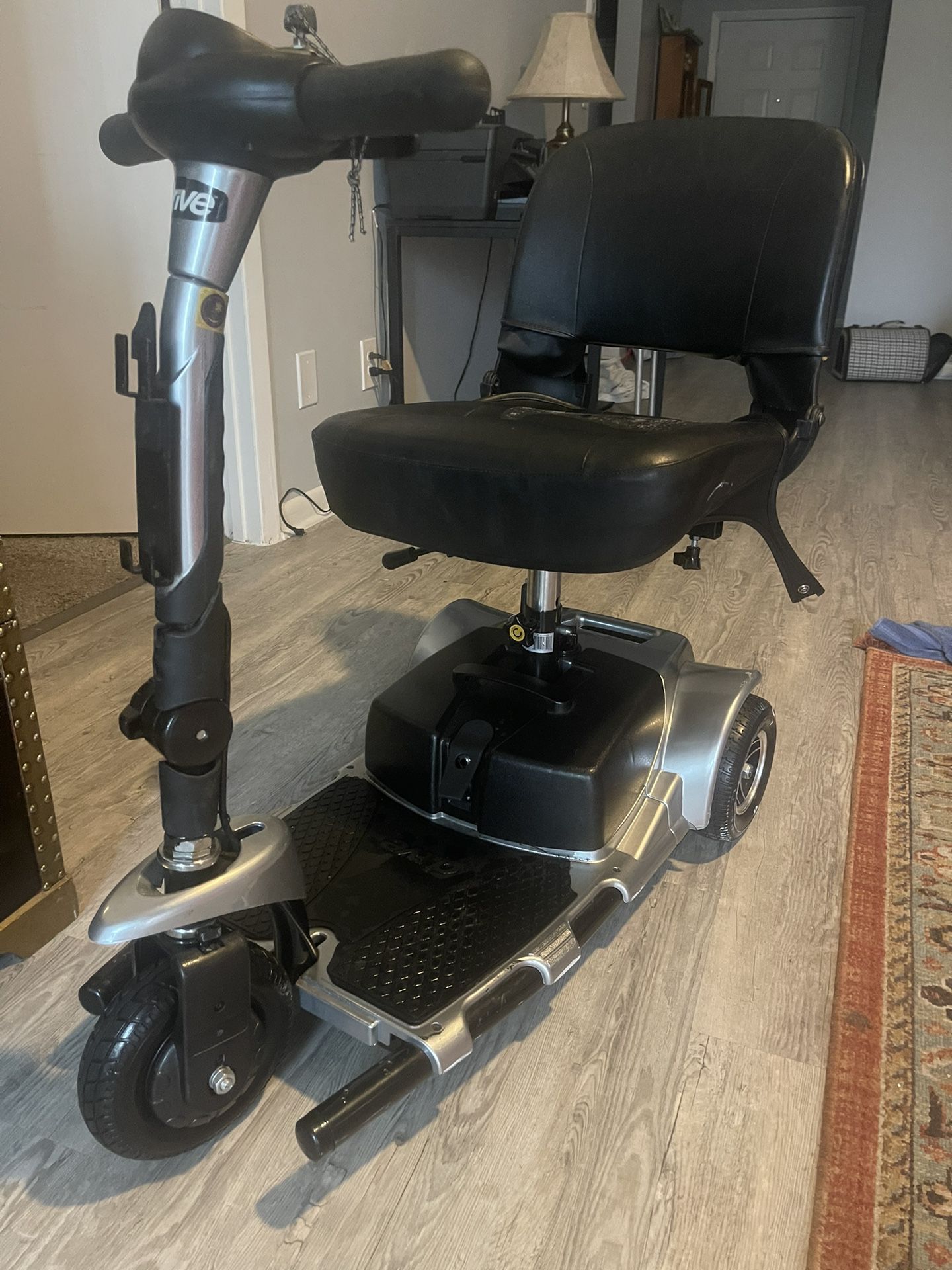 Power chair with charger