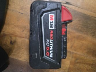 Milwaukee m18 red lithium xc 5.0 battery