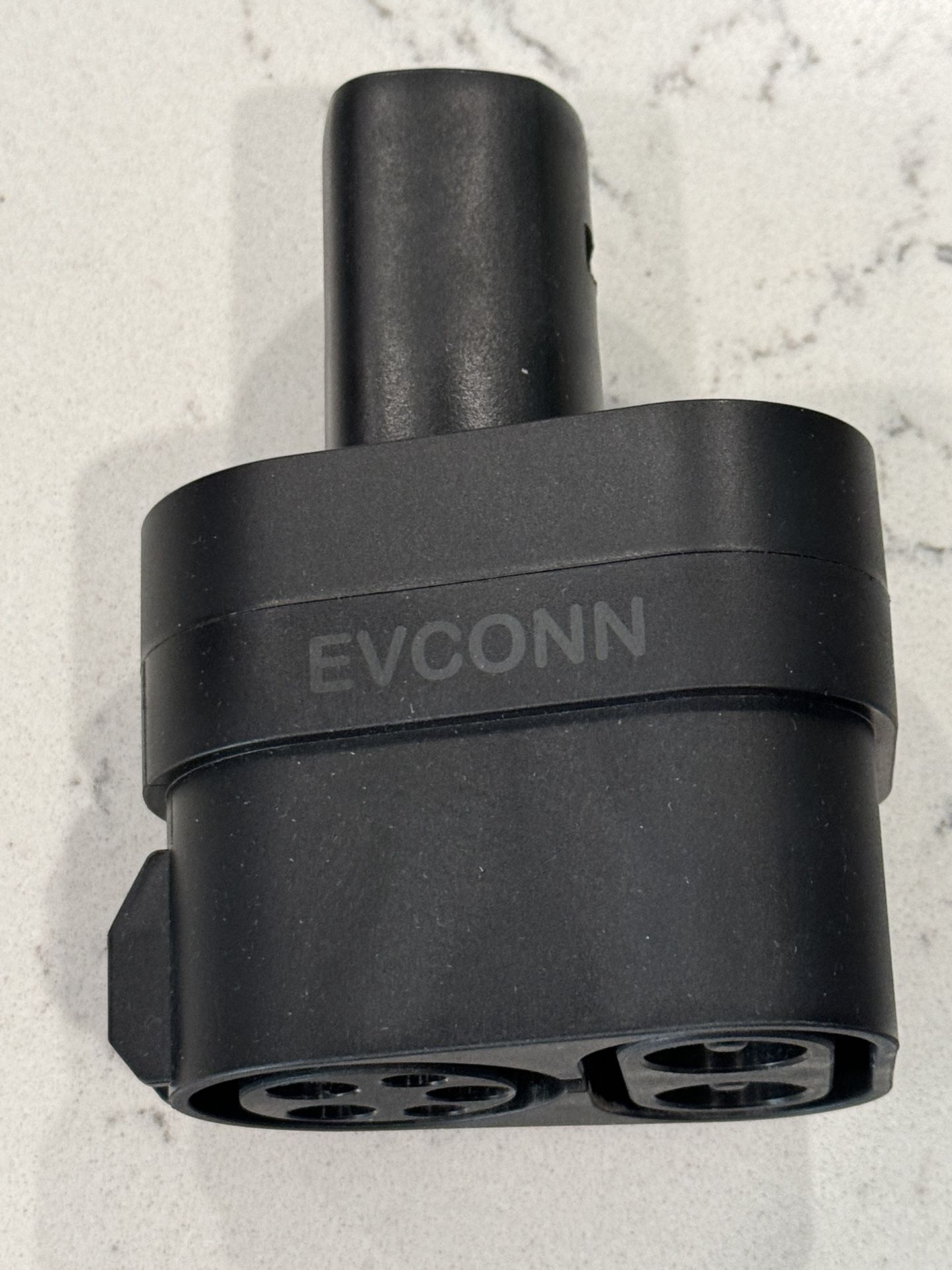 Level 3 CCS to Tesla charge adapter. 