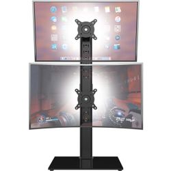 Dual monitor stand.