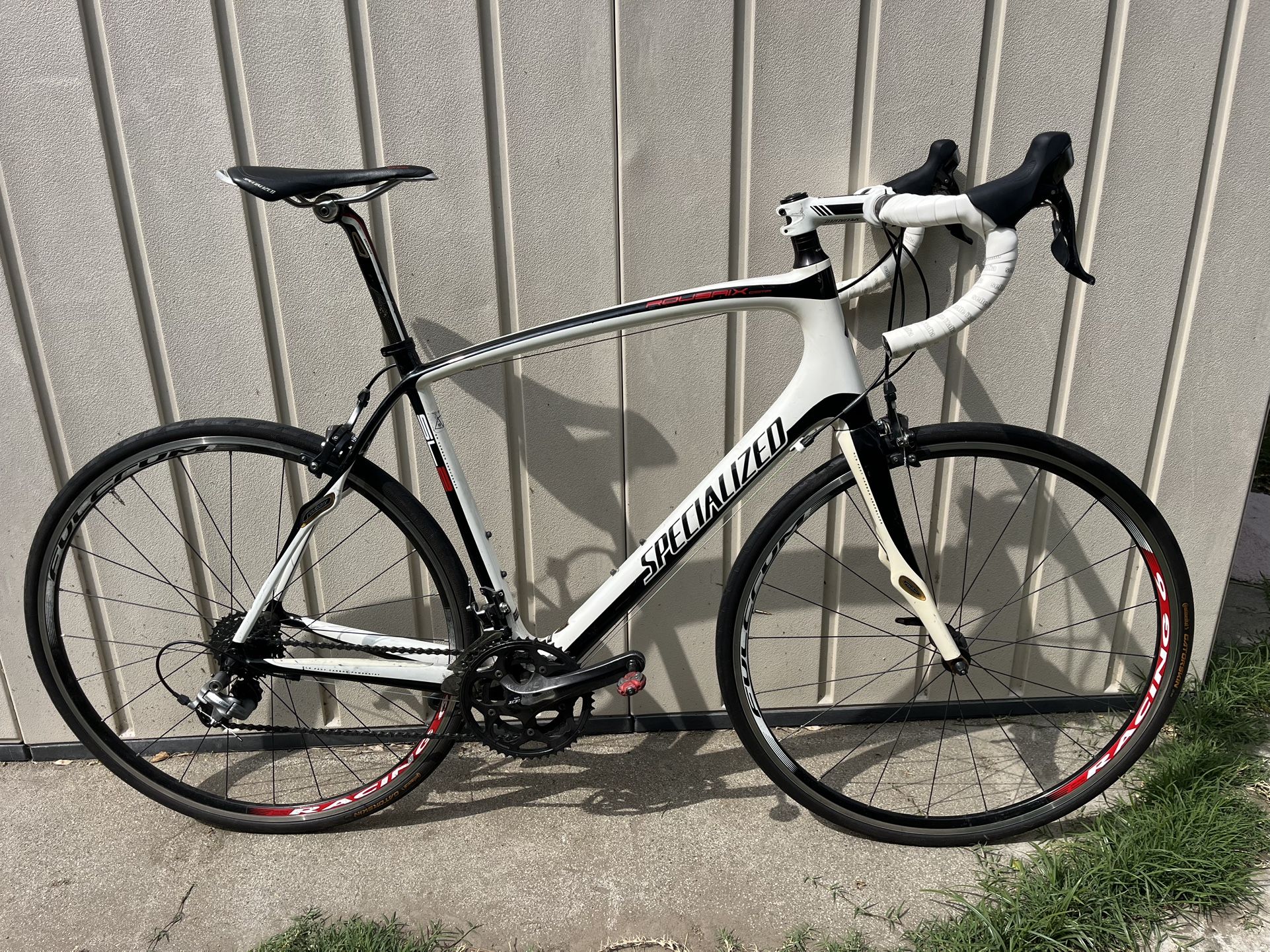 Specialized Roubaix Carbon Road Bike XL 58cm Fulcrum Shimano 105!