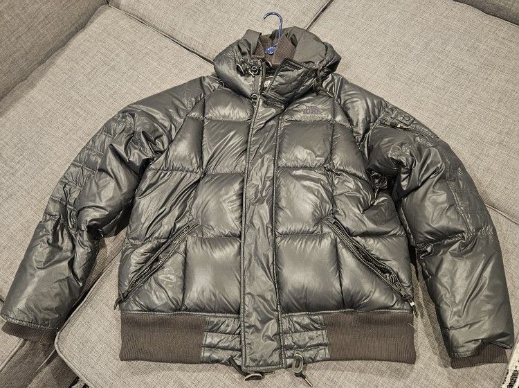 The North Face Black On Black Puffer Jacket