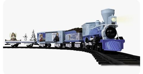Lionel Disney's Frozen Battery-Powered Model Train Set Ready to Play 7-11940