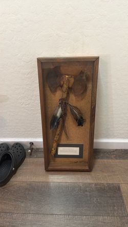 Navajo double headed metal axe