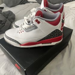 Jordan 3 Fire red