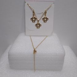 14k Oro Laminado Set 3 Piezas 