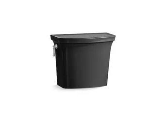 KOHLER Corbelle 1.28 GPF Single Flush Toilet Tank Only in Black