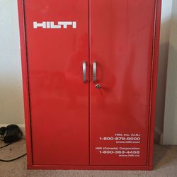 HILTI Locking Fire Proof Tool Cabinet $250 OBO