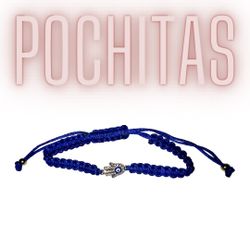 Blue Hamsa Bracelet 