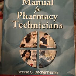 Manual For Pharmacy Technicia