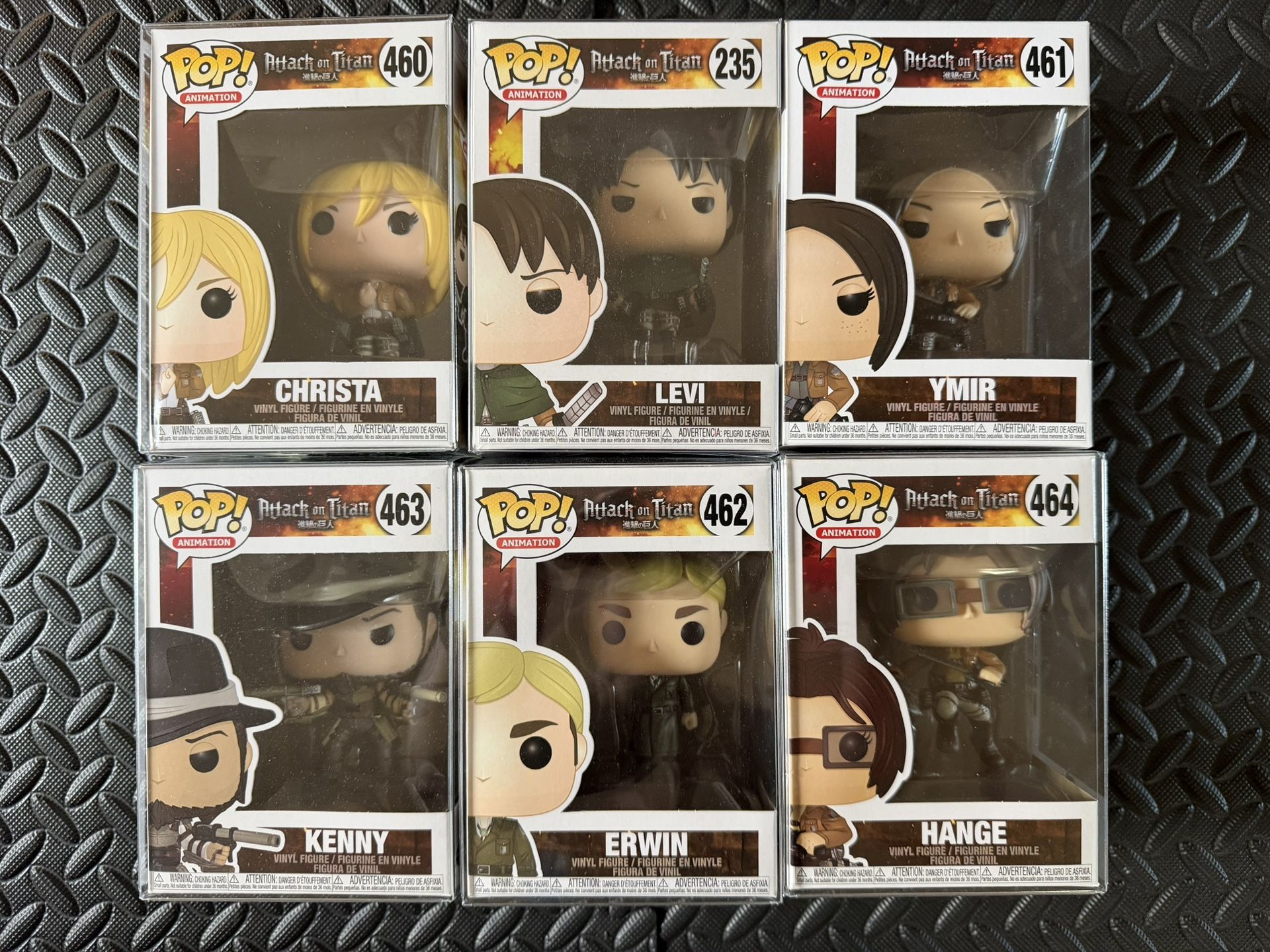 Attack On Titan Funko Pop Lot