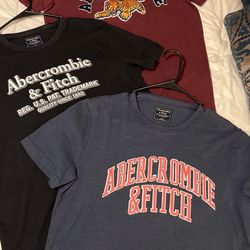 Lot Of 3 Abercrombie & Fitch Mens T-shirts 