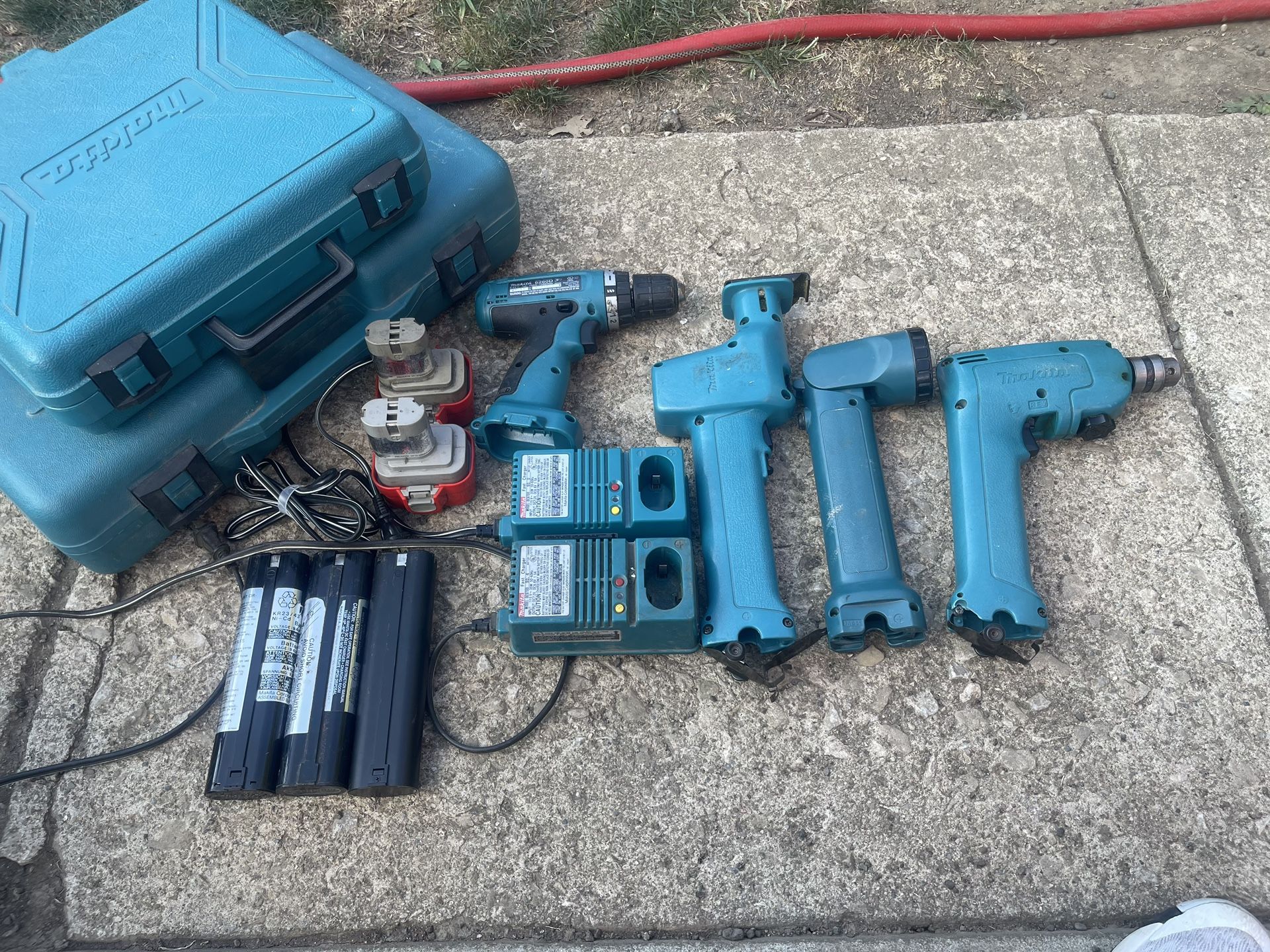Assorted Milwaukee tools