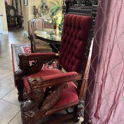 Queen Antique Chair For Sale 