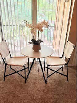Round Table with 3 Legs